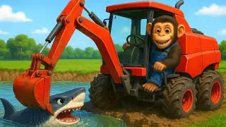 Unbelievable! Clever Monkey Helps Farmer Get Back His Stolen Wheel - Mr Cartoon