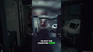 Tour of the Futuristic Spaceship  Explore the Computer Core and Control Room