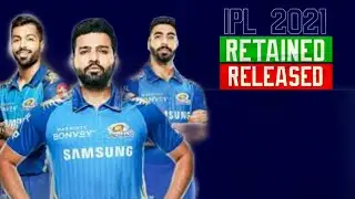 MI RETAIN RELEASE PLAYERS FULL LEAST|| Mumbai Indians IN IPL 2021