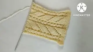 Zig - Zag Patti Shape knitting pattern ✅💯 /Ladies cardigan / Jen's jacket / Girls sweater design