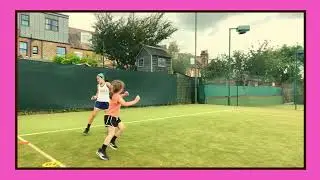 Tennis Drill 4 - Warm Up - Lateral Side Steps