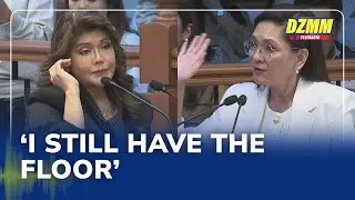 Imee Marcos interrupts Risa Hontiveros' motion to take senator-judges oath for VP Duterte trial