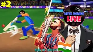King Of Cricket Gameplay in hindi | Android Cricket Game #2