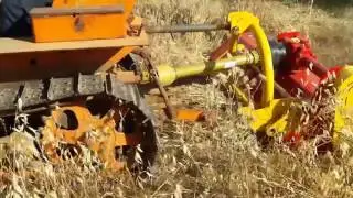 Anschluss und Betrieb des Mulchers für Traktor mittelleichte Baureihe GeoTech Pro KFM 150M