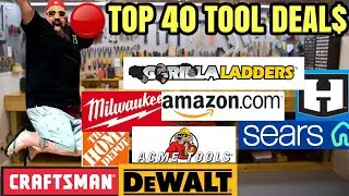 🔴Top 40 Tool Deals Black Friday NOW DeWalt Craftsman Milwaukee Makita