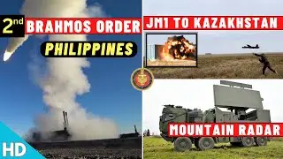 Indian Defence Updates : Philippines 2nd Brahmos Order,JM-1 To Kazakhstan,Matangi USV,Mountain Radar