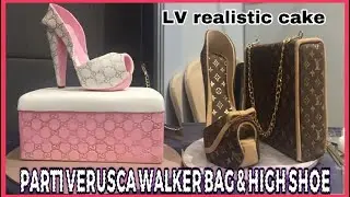 Verusca Walker HIGH SHOES |Actual DEMO |Realistic LV BAG & SHOES