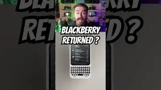 Is Blackberry is BACK | Meet Clicks Communicator #blackberry #shorts #smartphone #techreview