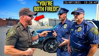 When Higher Authority STANDS UP To Corrupt Cops