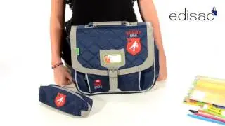 Cartable Tann's 32 cm - 1 compartiment - Trousse offerte