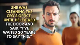 She Was Cleaning The CEO’s Office, Until He Locked The Door And Said, “i’ve Waited 20 Years To...