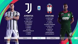 PES 2021 - Juventus vs Crotone | Serie A | Matchday 25