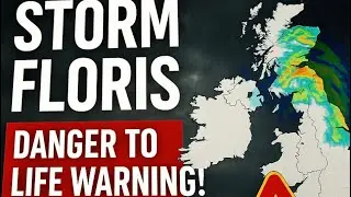 &ldquo;Storm Floris SLAMS UK &ndash; Danger to Life Warning Issued!&rdquo;
