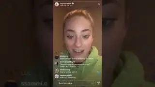 Brynn Cartelli instagram live 3-25-20