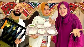 مقلب الاستفزاز في النمر علي السحور // الفجر اذن 😱 رد فعله ضحك السنين