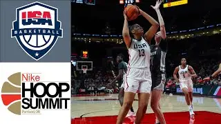 TEAM WORLD vs TEAM USA Full Game  Women's Nike Hoop Summit Today Apr 12,2025