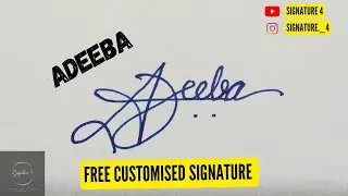 Adeeba | Signature | Style | Name | #shorts