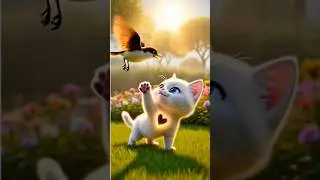 🐾 Baby Kitten Bella: The Secret of the Magic Heart 🖤✨