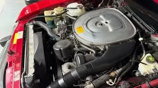 1988 Mercedes Benz 560 SL Convertible Video 3 Cold Start 1