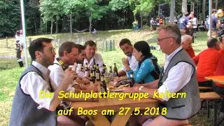 Die Schuhplattlergruppe Kaltern  auf Boos am 27 5 2018