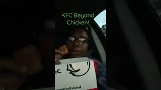 Husband tries KFC Beyond Chicken #kfc #beyondchicken #comedy #warning #shorts