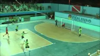 Futsal em Curralinho- Balla do Real pegando penalti