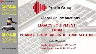 LEGACY PHARMA & CHEMICAL EQUIPMENT AUCTION SALE