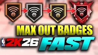 FASTEST WAY TO MAX OUT BADGES IN 2K26! INSANE BADGE GRIND METHOD REVEALED | NBA 2K26