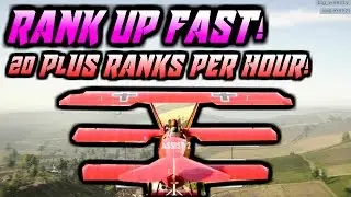 How To Rank Up Fast In Battlefield 1 (20 Ranks Per Hour!)