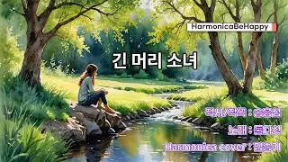 긴머리 소녀   하모니카연주 김승기