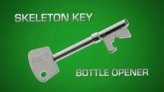 Skeleton Key Bottle Opener