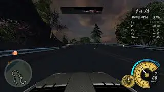 Driving with the hood camera is a different experience lol #nfsug2