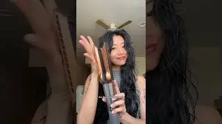straightening my permed hair (Dyson Airstrait demo + review)