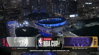 NBA Cup on NBC intro | LAC@LAL | 11/25/2025