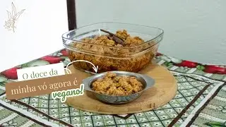 Ambrosia sem ovos e sem leite | Receita vegana cremosa e afetiva
