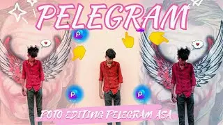 pixel app se photo editing tutorial POTO EDITING PELEGRAM #explore #potongbebekangsa  #pelegram