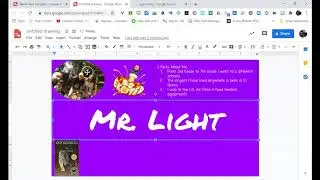 Name Tent Instructions