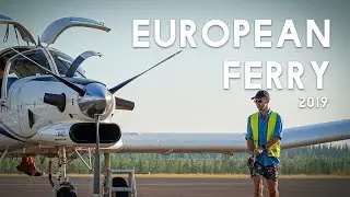 European VFR Ferry Flight // PAC 750XL