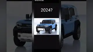 FJ Cruiser Evolution 2024 Model [1984-2024] #toyota #fjcruiser #suv #offroad #2024 #4x4 #cars