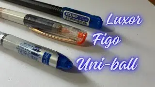 Luxor vs Figo vs Uniball Pens for Handwriting | @Awesome_Handwriting95 