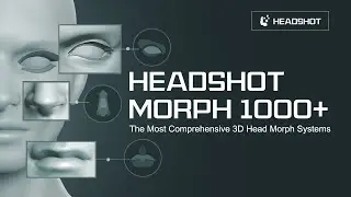 Character Creator 3 &mdash; Пакет контента: Headshot Morph 1000+