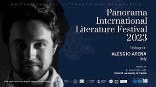 PANORAMA INTERNATIONAL LITERATURE FESTIVAL 2023: Alessio Arena, Italy