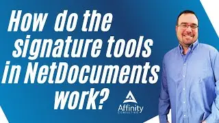Signature Processing with NetDocuments