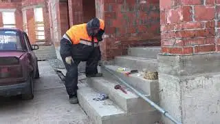 Бурение абиссинки 18 метров на мелкий песок