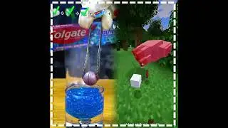 MINECRAFT pero no PUEDO TOCAR el MISMO COLOR 2 VECES #shorts #minecraftshorts