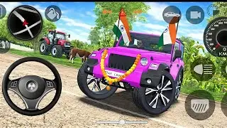 Modified Mahindra Thar CarGames:Indian Cars (Gadi Wala Game) -Car Game Android Gameplay 2026