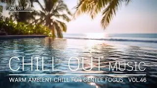 Warm Ambient Chill for Gentle Focus | Soft Tropical Water Background for Calm Work