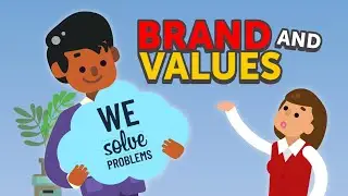Using Animation To Explain Your Brand Values In Your Marketing Videos!