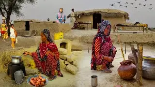 Unseen Desert Woman VillageLife Punjab Pakistan | Traditional Food | Ancient Culture | Stunning Rohi