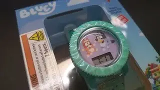 Как настроить мигающие ЖК-часы Bluey